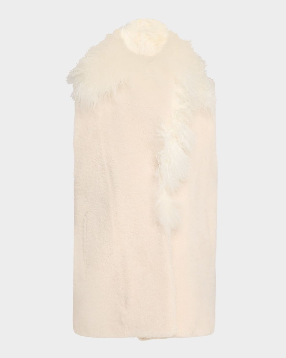Kai Wool & Shearling Vest